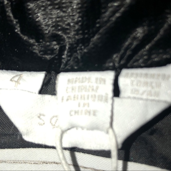 Sosken Studios Jess Blk Pearlize Short Down Jacket - Picture 14 of 16